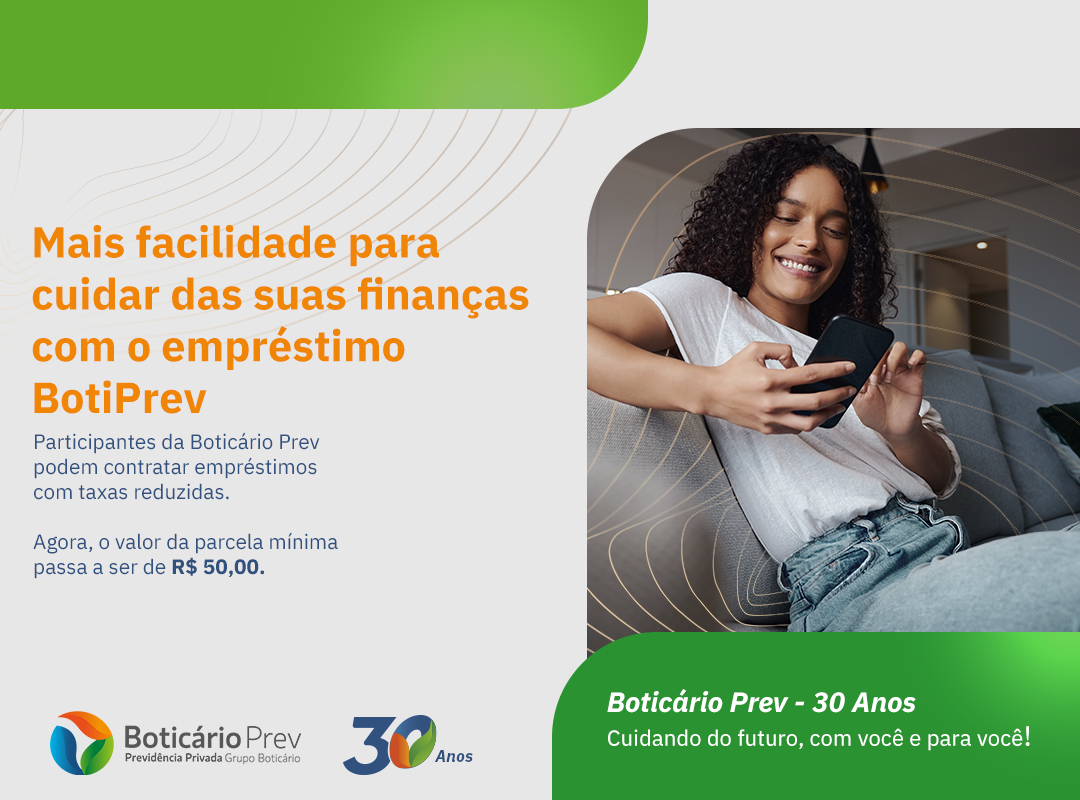 Comunicado empréstimos Boticário Prev